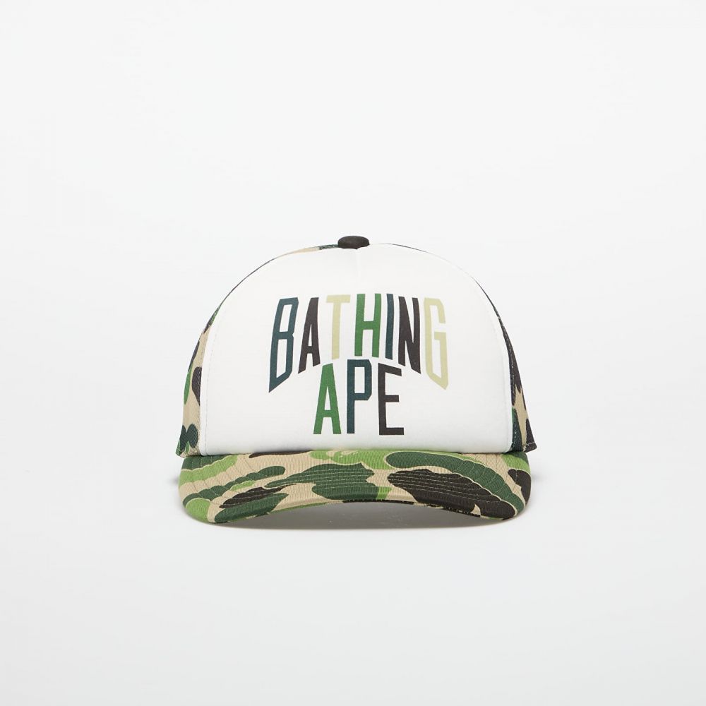 Šiltovka A BATHING APE Abc Camo Nyc Logo Mesh Cap Green Universal