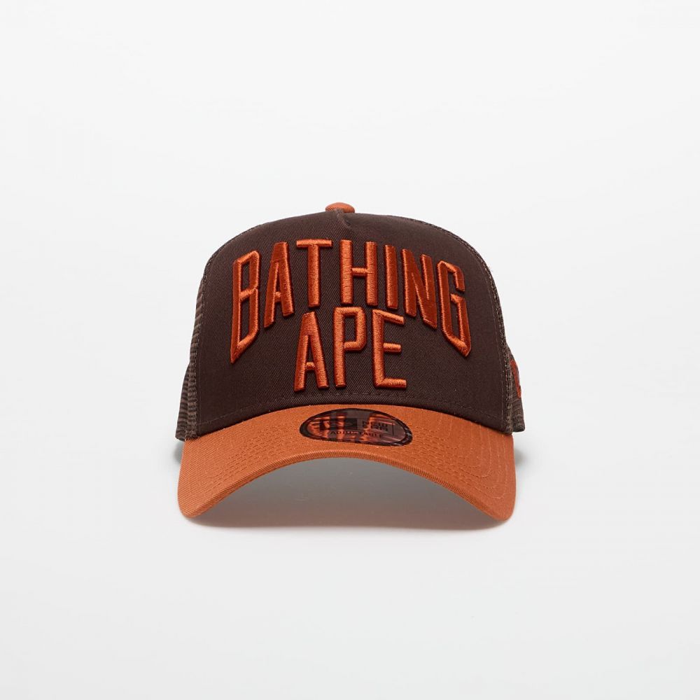 Šiltovka A BATHING APE x New Era 9Forty Nyc Logo Cap Brown Universal