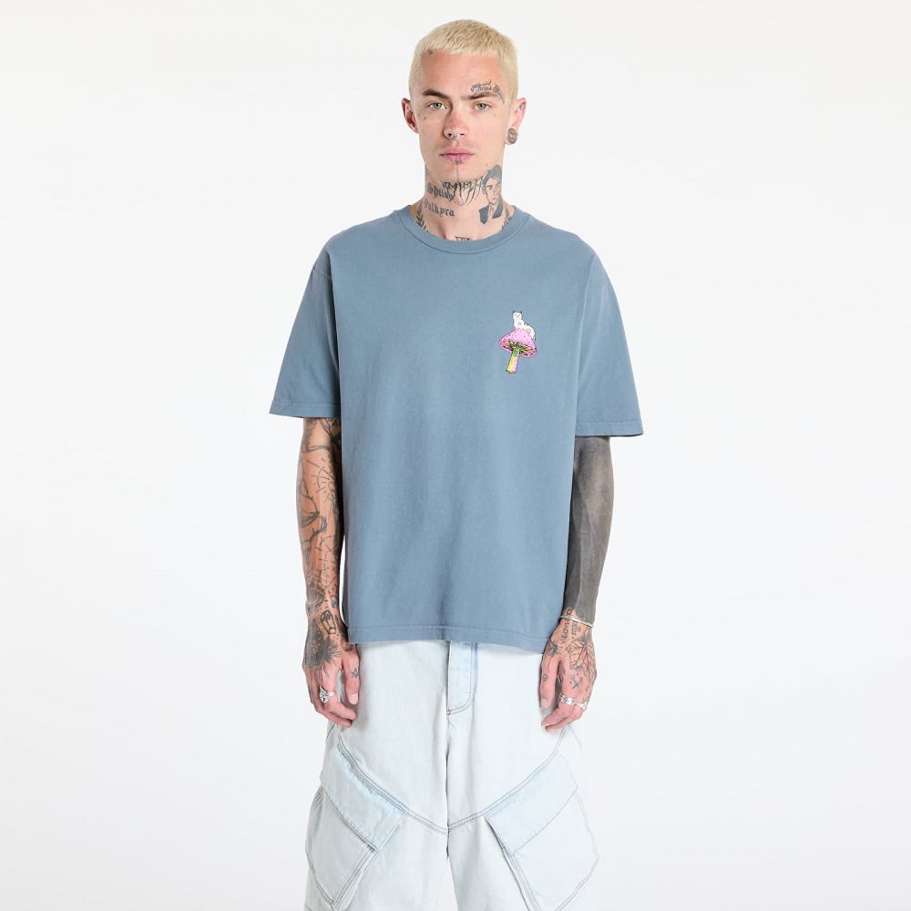 Tričko RIPNDIP Psychedelic Tee Light Charcoal S