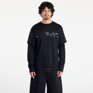 Tričko HELIOT EMIL Fulgens Longsleeve Black M