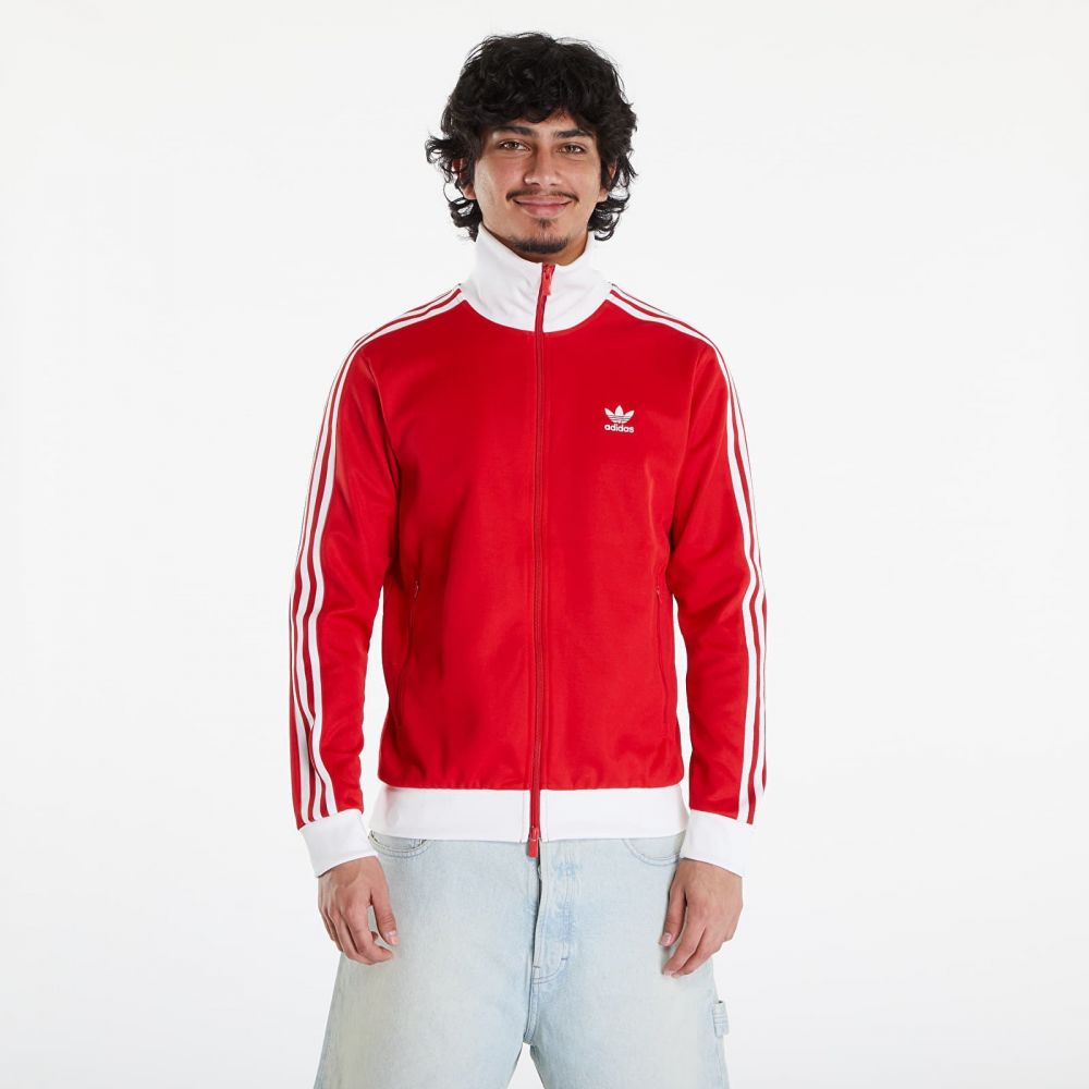 Bunda adidas Adicolor Classics Beckenbauer Track Top Better Scarlet/ White L
