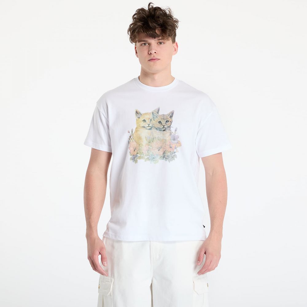 Tričko Vans Smitten Oversized SS Tee White L