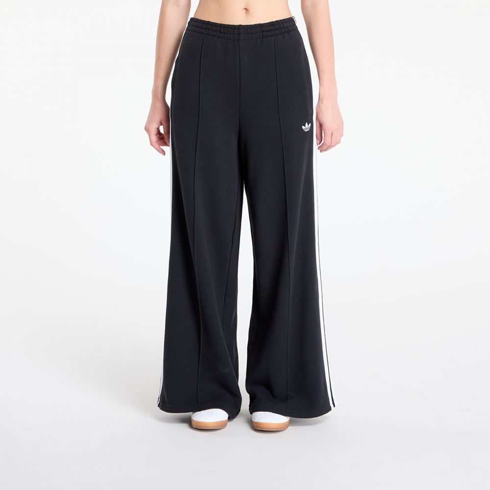 Tepláky adidas 3S Wide Sweatpt Black/ White M