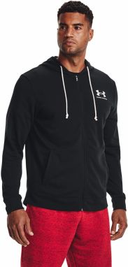 Mikina Under Armour Rival Terry Lc Fz Black/ Onyx White L