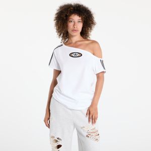 Tričko adidas Originals Campus 2000 Off Shoulder T-Shirt White L