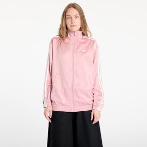 Bunda adidas Originals Satin Firebird Track Top Ruffle 3-Stripes Wonder Mauve L