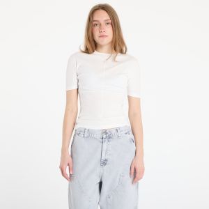 Tričko Y-3 Fitted Short Sleeve T-Shirt Core White L