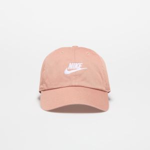 Šiltovka Nike Club Unstructured Futura Wash Cap Rose Gold/ White L/XL