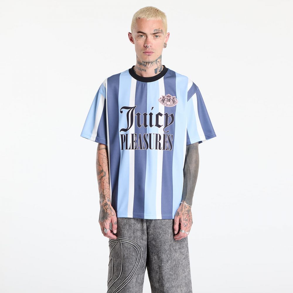 Tričko PLEASURES Jpfc Sport Shirt Blue M