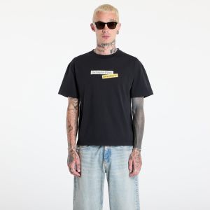 Tričko Palm Angels Paxlatimes_Reg Tee Black/ Multicolor L