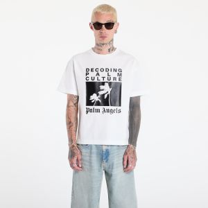 Tričko Palm Angels Dec Palm Culture Reg Tee Off White/ Black XL