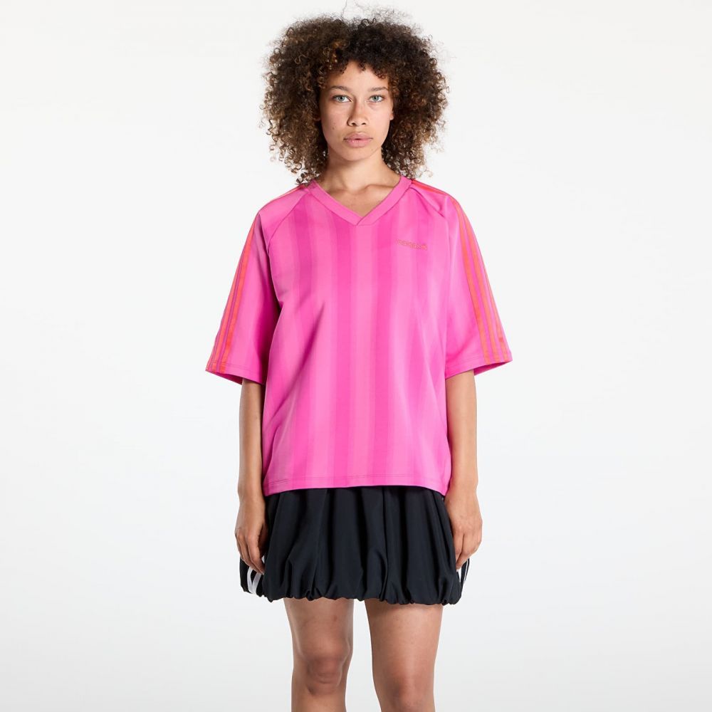 Tričko adidas Linear Tee Semi Lucid Fuchsia L