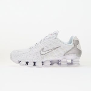 Tenisky Nike Shox TL White/ White-Metallic Silver-Max Orange EUR 40