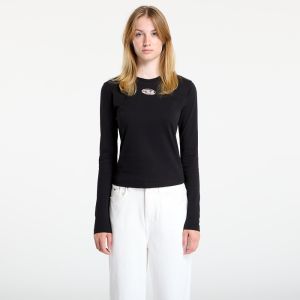 Tričko Diesel T-Uncutie-Long-Ls-Od T-Shirt Black XS