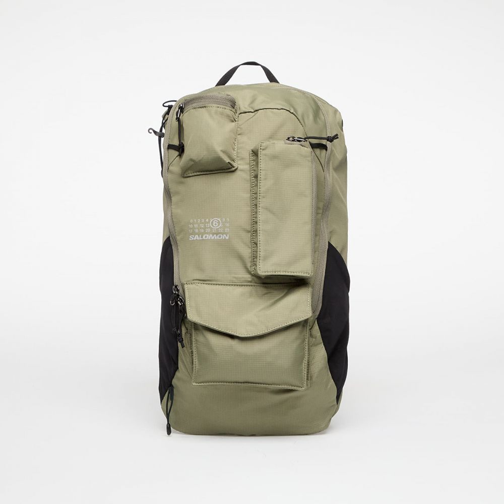 MM6 X Salomon Numeric Nylon Backpack Deep Lichen Green Universal