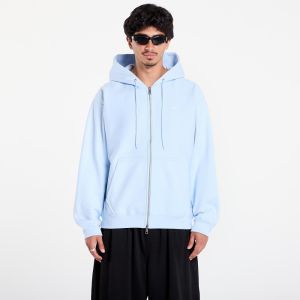 Mikina Nike Solo Swoosh Men's Full-Zip Fleece Hoodie Celestine Blue/ Celestine Blue/ White L