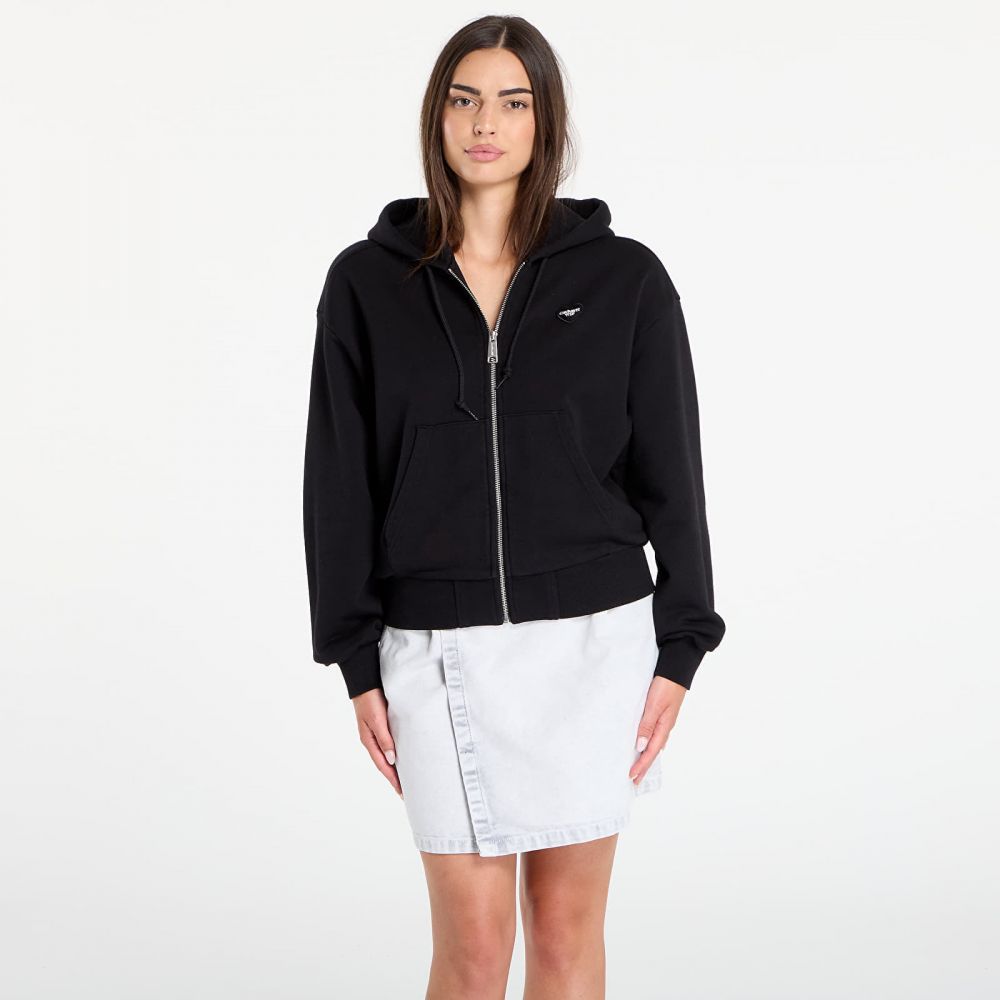 Mikina Carhartt WIP W' Hooded Heart II Hartt Jacket Black L