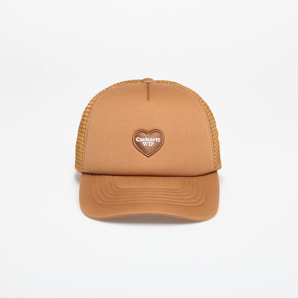 Šiltovka Carhartt WIP Heart Patch Trucker Cap Hamilton Brown Universal