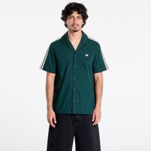 Košeľa adidas x Clot Bowling Shirt by Edison Chen Dark Brown M