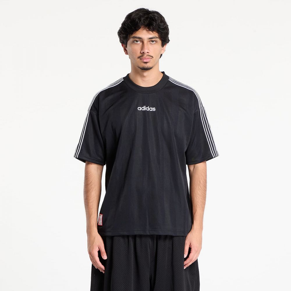 Tričko adidas 90s Stripe Jersey Black S