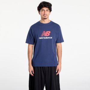 Tričko New Balance Athletics Logo T-Shirt Blue M