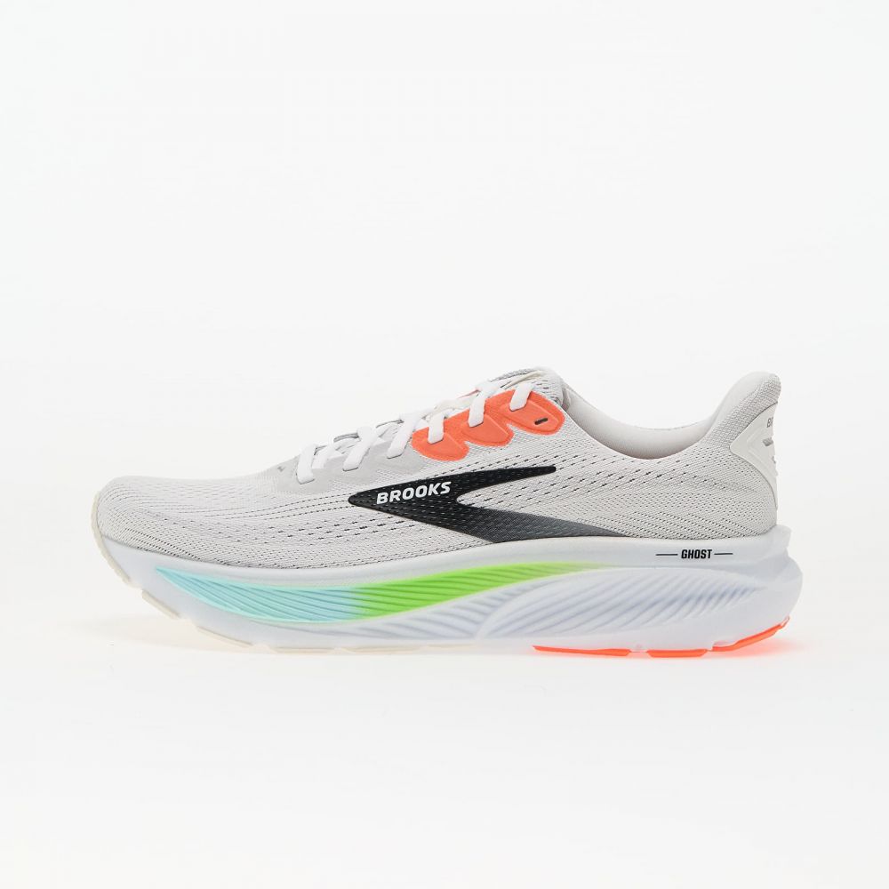 Tenisky Brooks Ghost 17 M White/ Pink Clay/ Gecko EUR 43