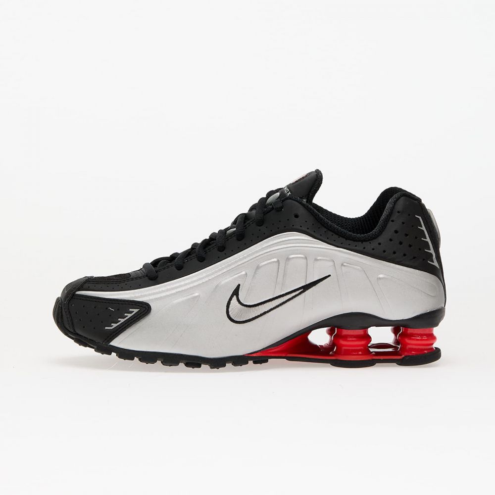 Tenisky Nike Shox R4 Black/ Mtlc Silver-Lt Crimson EUR 42