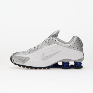 Tenisky Nike Shox R4 White/ White-Mtlc Silver-Deep Royal Blue-Black EUR 44