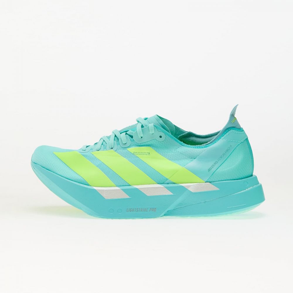 Tenisky adidas Adizero Adios Pro 4 M Flace Aqua/ Lucid Lemond/ Minton EUR 44