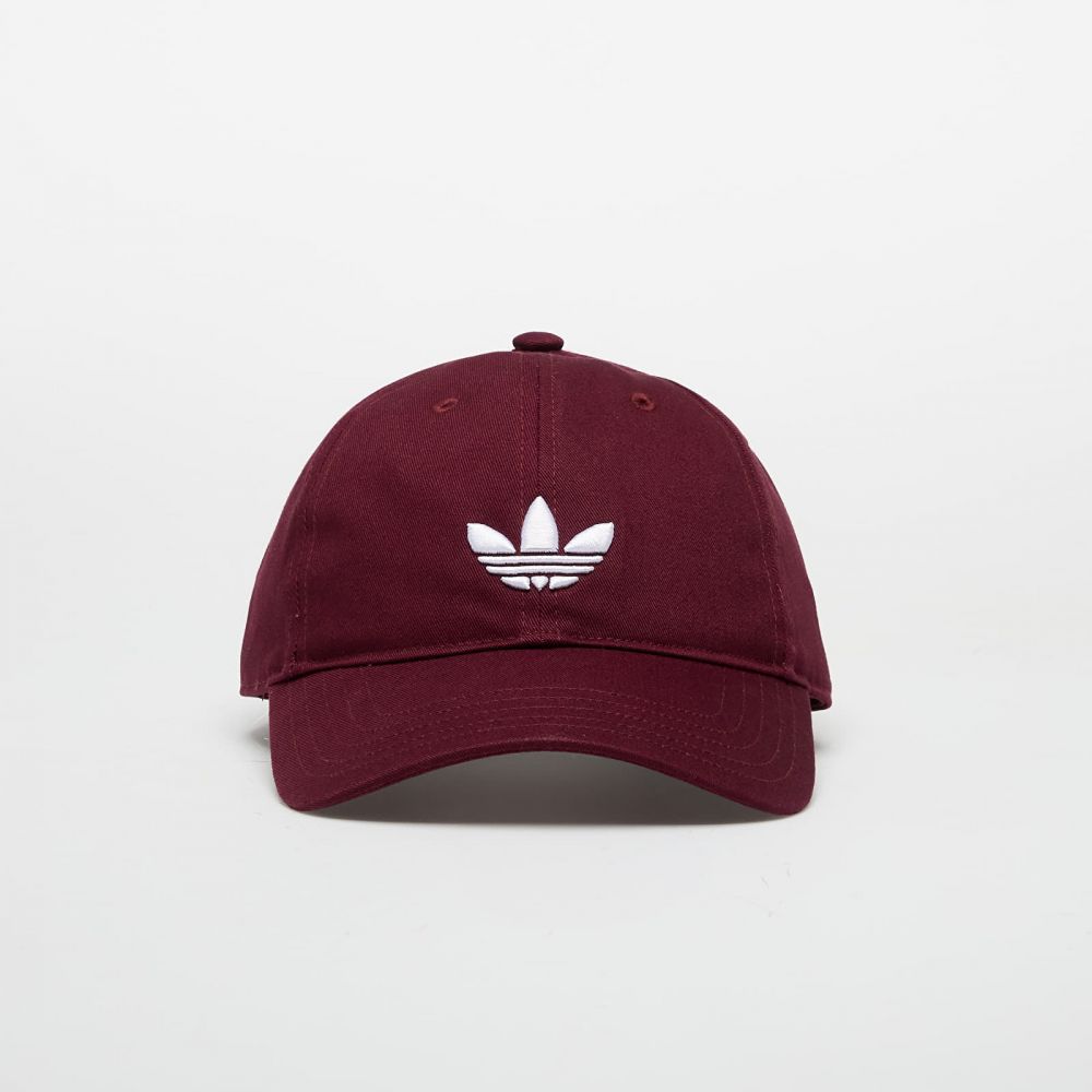 Šiltovka adidas Adicolor Classic Trefoil Baseball Cap Maroon M