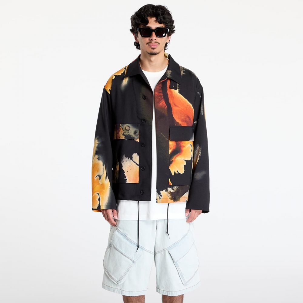 Bunda Y-3 AOP Sport Uniform Coach Jacket Black L