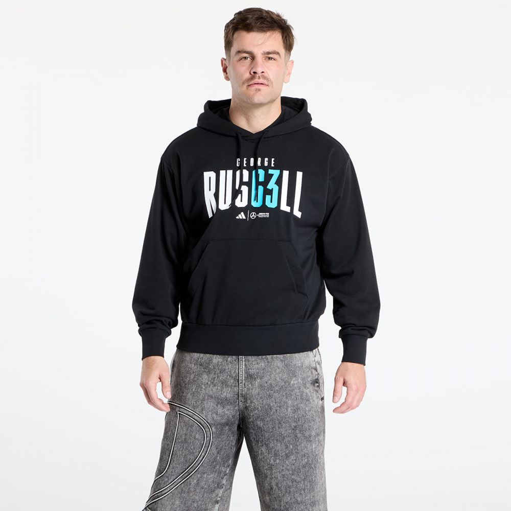 Mikina adidas Mercedes - AMG Petronas Formula One Team George Russell Hood Black L