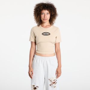 Tričko adidas Originals Campus 2000 Back Cut Out Rib T-Shirt Stone Khaki L