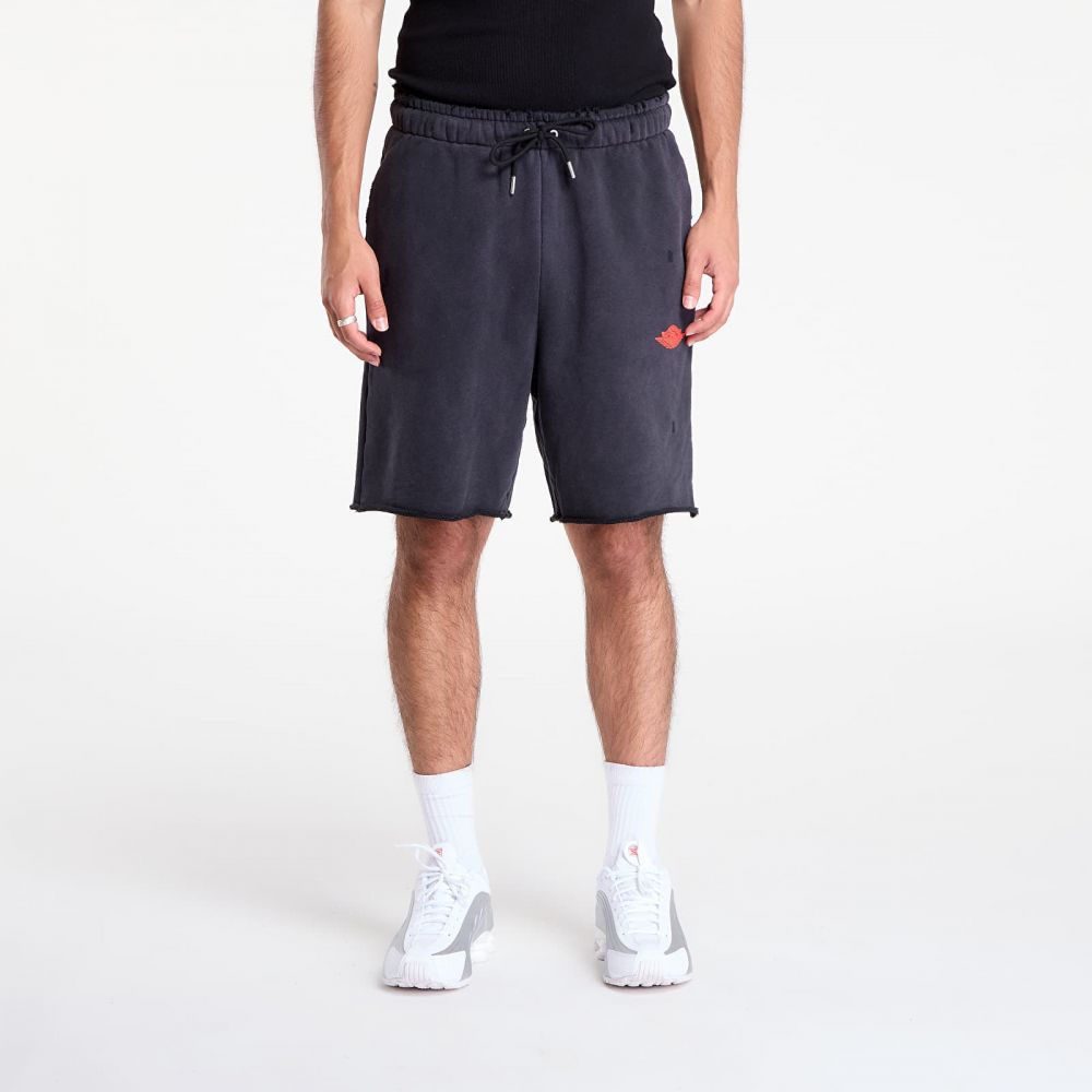 Air Jordan Rare Air Men's French Terry Shorts Black/ Chile Red L