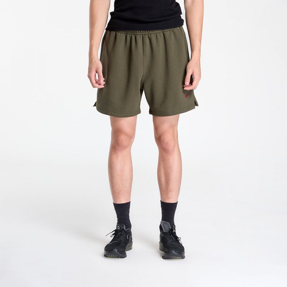 Nike x NOCTA Cardinal Fleece Shorts Cargo Khaki/ Team Red L