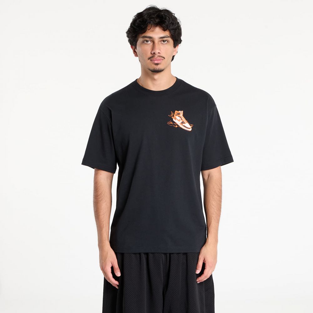 Tričko Jordan AJ1 Men's T-Shirt Black/ White L