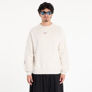 Mikina Nike x NOCTA Men's Fleece CS Crew Lt Orewood Brn/ Team Red L