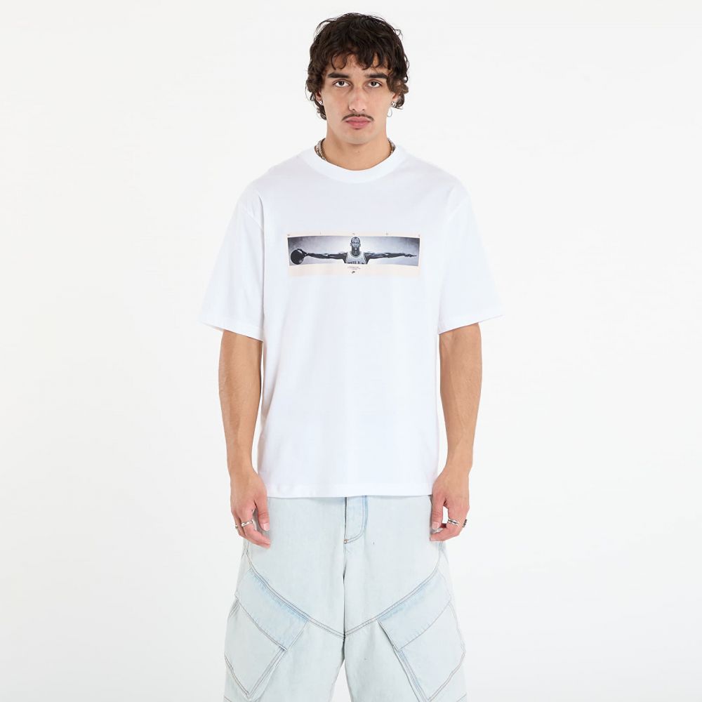 Tričko Jordan Men's Photo T-Shirt White/ Black L