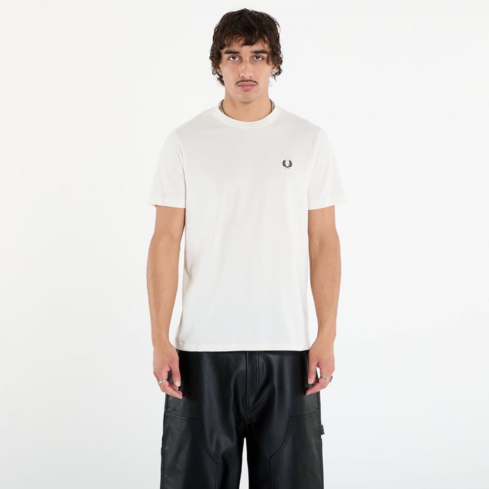 Tričko FRED PERRY Crew Neck T-Shirt Snow White L