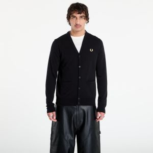Svetr FRED PERRY Classic Cardigan Black L