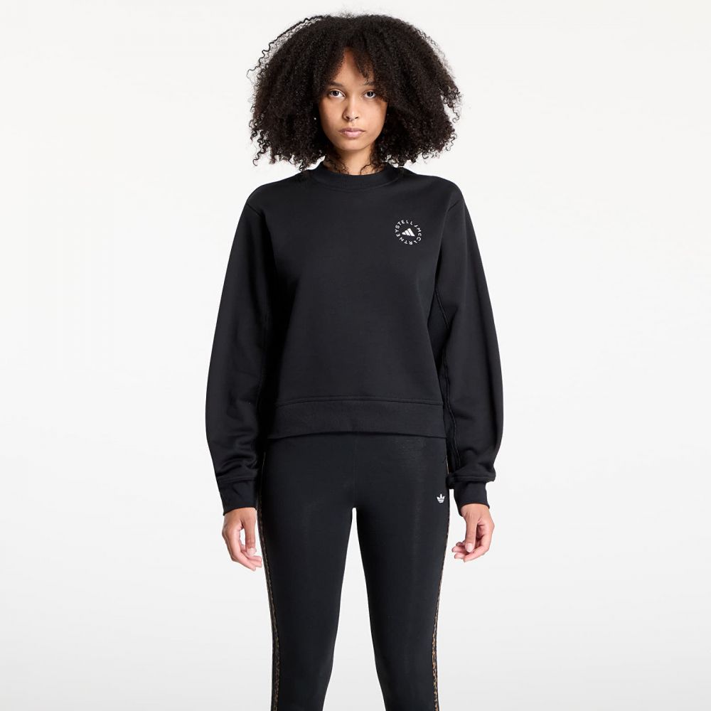 Mikina adidas x Stella Mccartney Regular Sweatshirt Black/ Black L