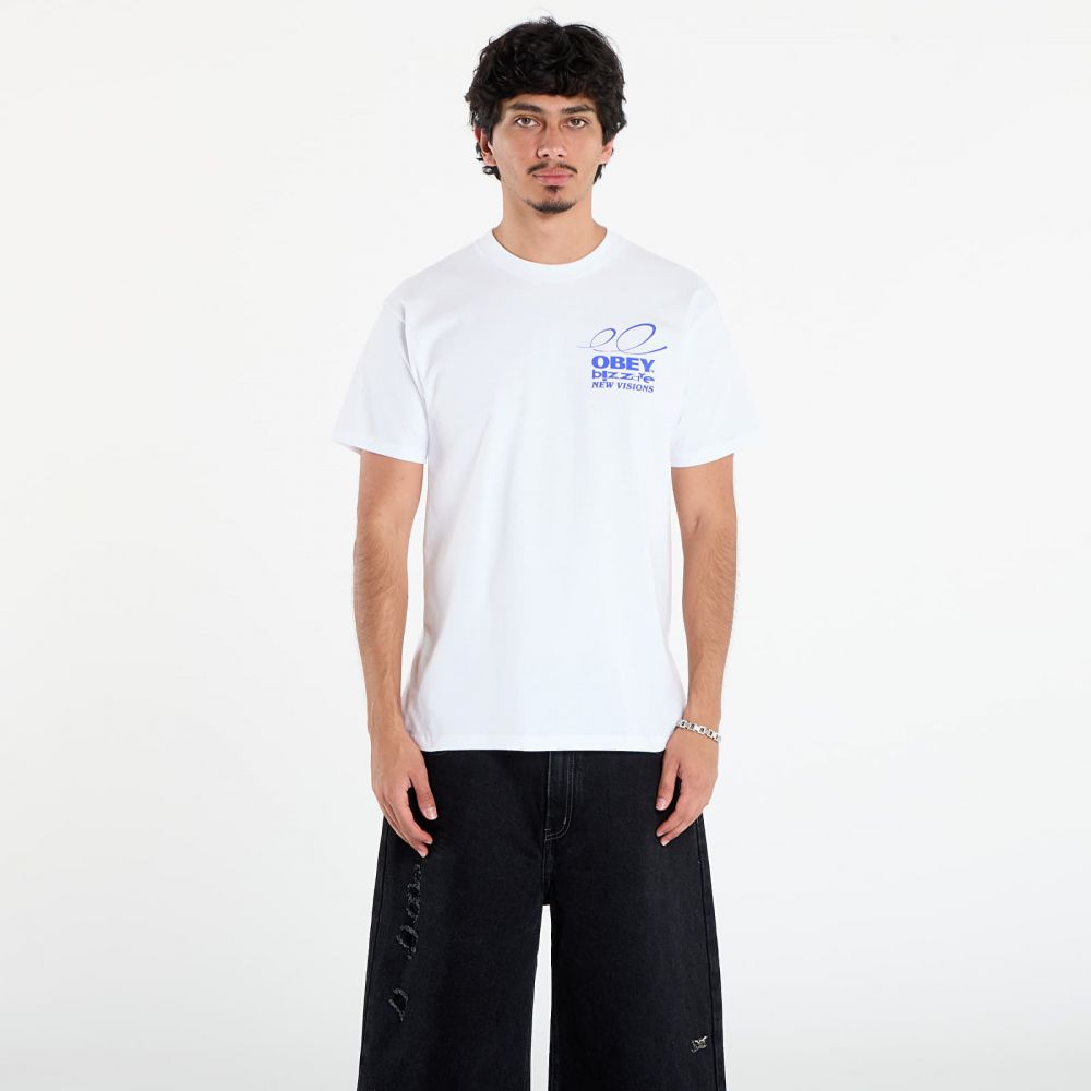 Tričko OBEY Bizzare New Vision T-Shirt White L