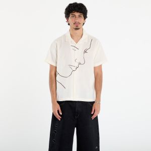 Košeľa OBEY Frances Woven Shirt Unbleached Multi L
