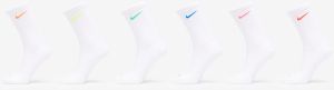 Nike Dri-FIT Everyday Plus Cushioned Training Crew Socks 6-Pack Multi-Color L