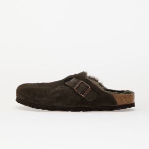 Tenisky Birkenstock Boston Shearling Suede Leather/ Fur Mocca EUR 41