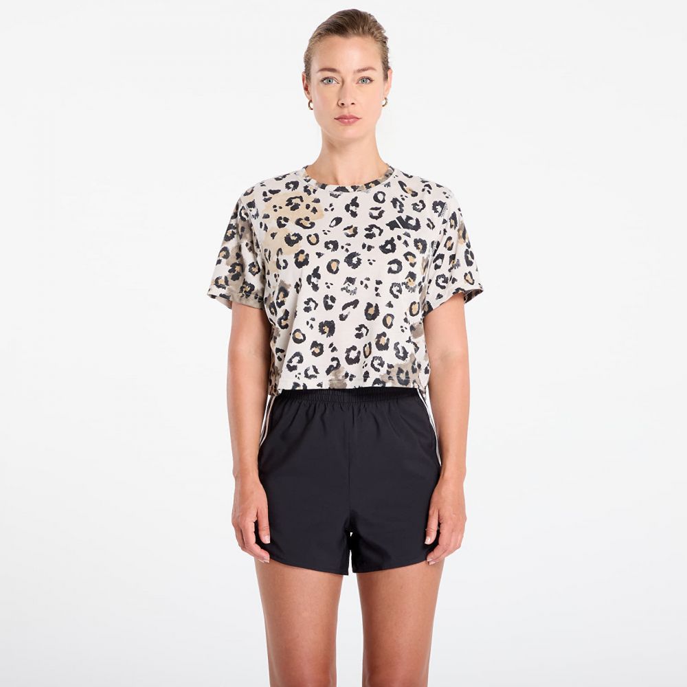 Tričko adidas Workout Essentials T-Shirt Print Wonder Alumina/ Print L