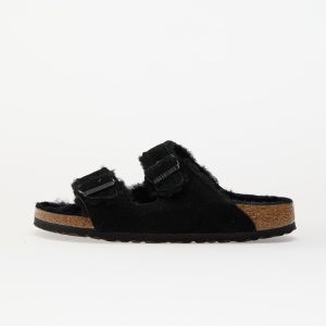 Tenisky Birkenstock Arizona Shearling Suede Leather/ Fur Black EUR 41