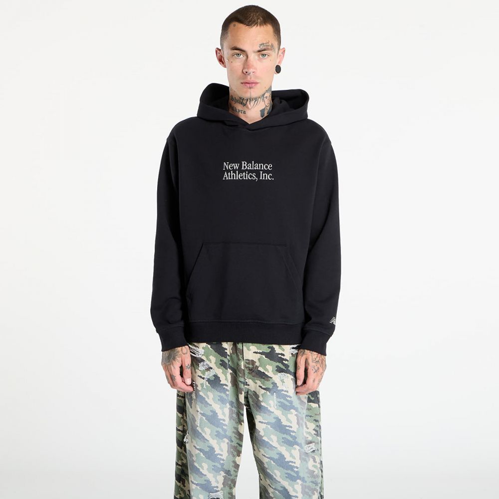 Mikina New Balance Athletics Classics Hoodie Black L