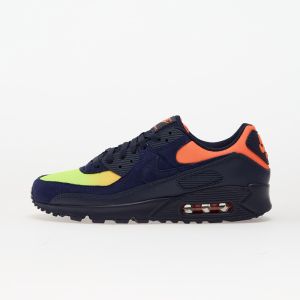 Tenisky Nike Air Max 90 Lemon Venom/ Blackened Blue-Hyper Crimson-Laser Orange EUR 44