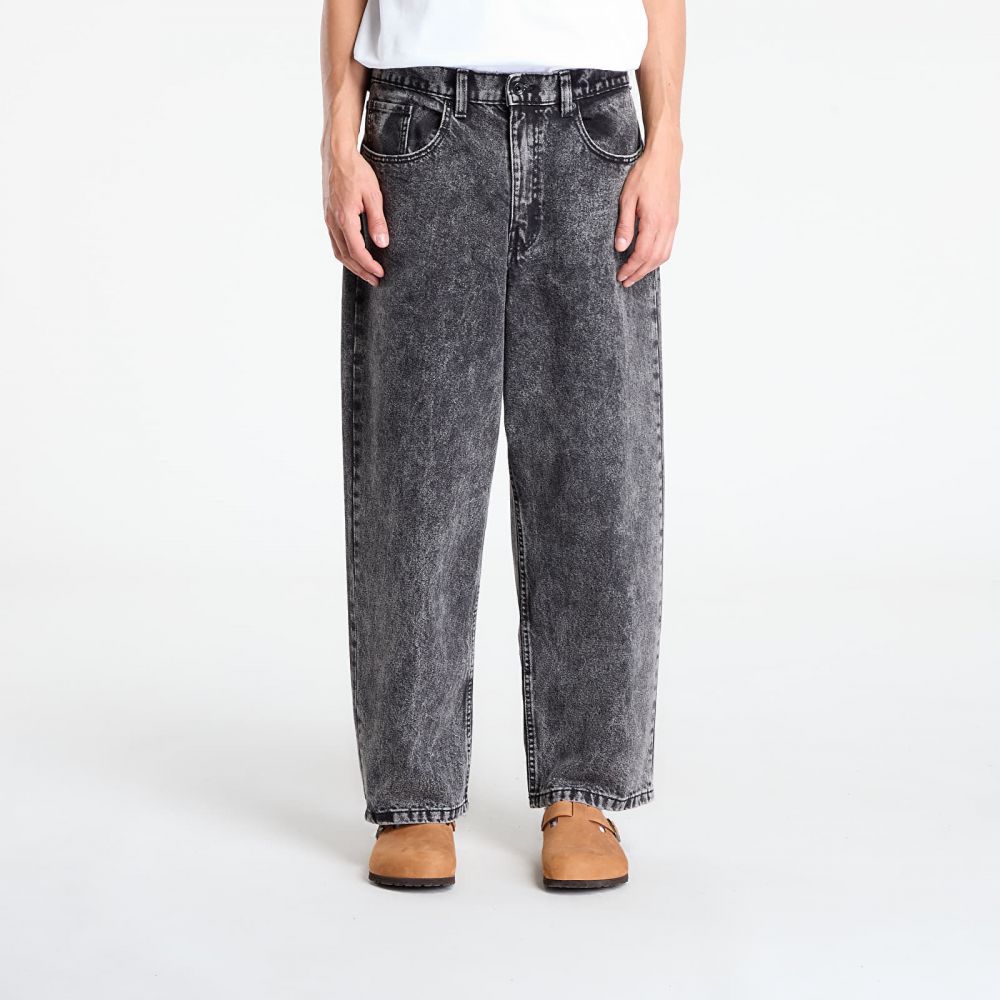 Kalhoty Vans Check-5 Baggy Denim Pant Stonewash Black 30